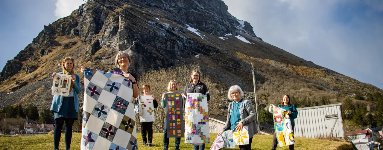 Quiltetreff på Lovund